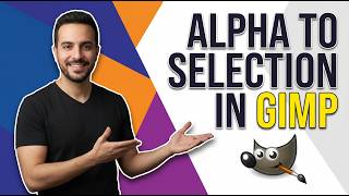What Is And How To Use Alpha To Selection In GIMP (Easy Guide) screenshot 5