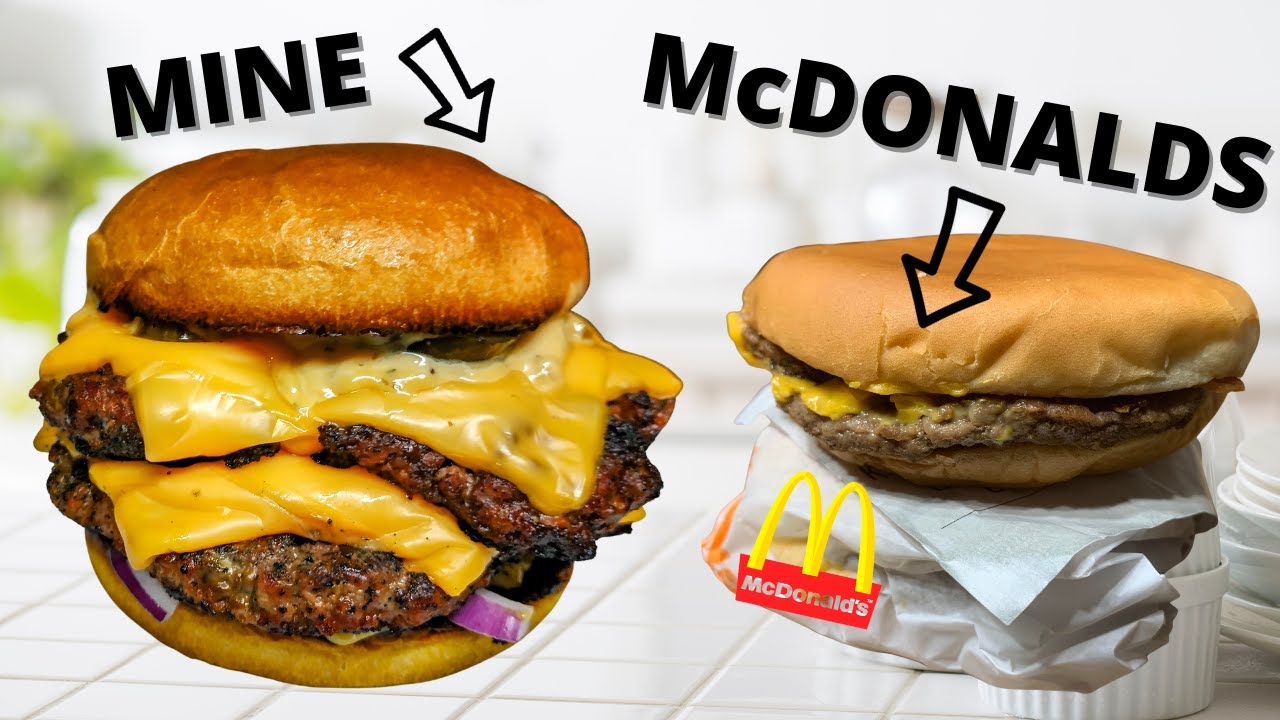 Making McDonalds McDouble At Home But WAY Better