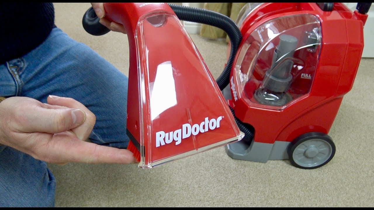 1.9 Litre Red/Black Rug Doctor Portable Spot Cleaner 