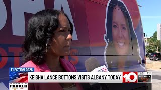 Keisha Lance Bottom visits Albany