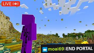 🔴Minecraft, but if Twitch chat spells a block it FALLS from the sky...