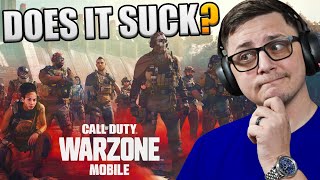 Warzone Mobile 1st Impressions | Initial Review - Does it Suck?