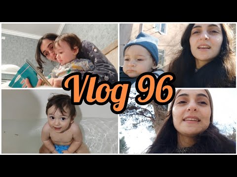 Ordan burdan vlog.Oğlumla kitab oxuduq.Yenə çöpçüyə getdik.Vlog 96