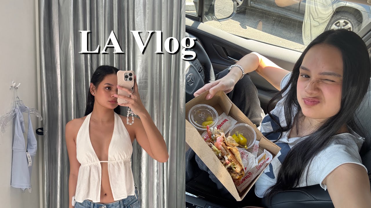 LA VLOG | with Bea, lots of eating & shopping!
