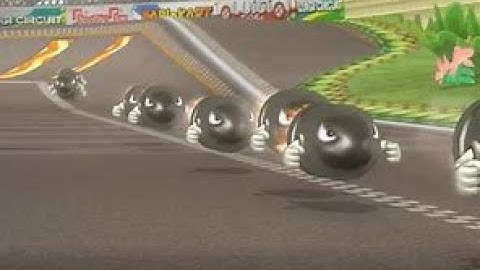 If a Bullet Bill passes me in Mario kart Wii the video ends