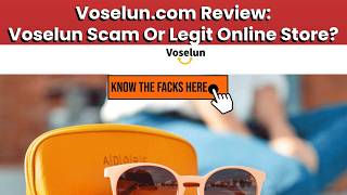 Voselun Scam or Legit Full Website Review News