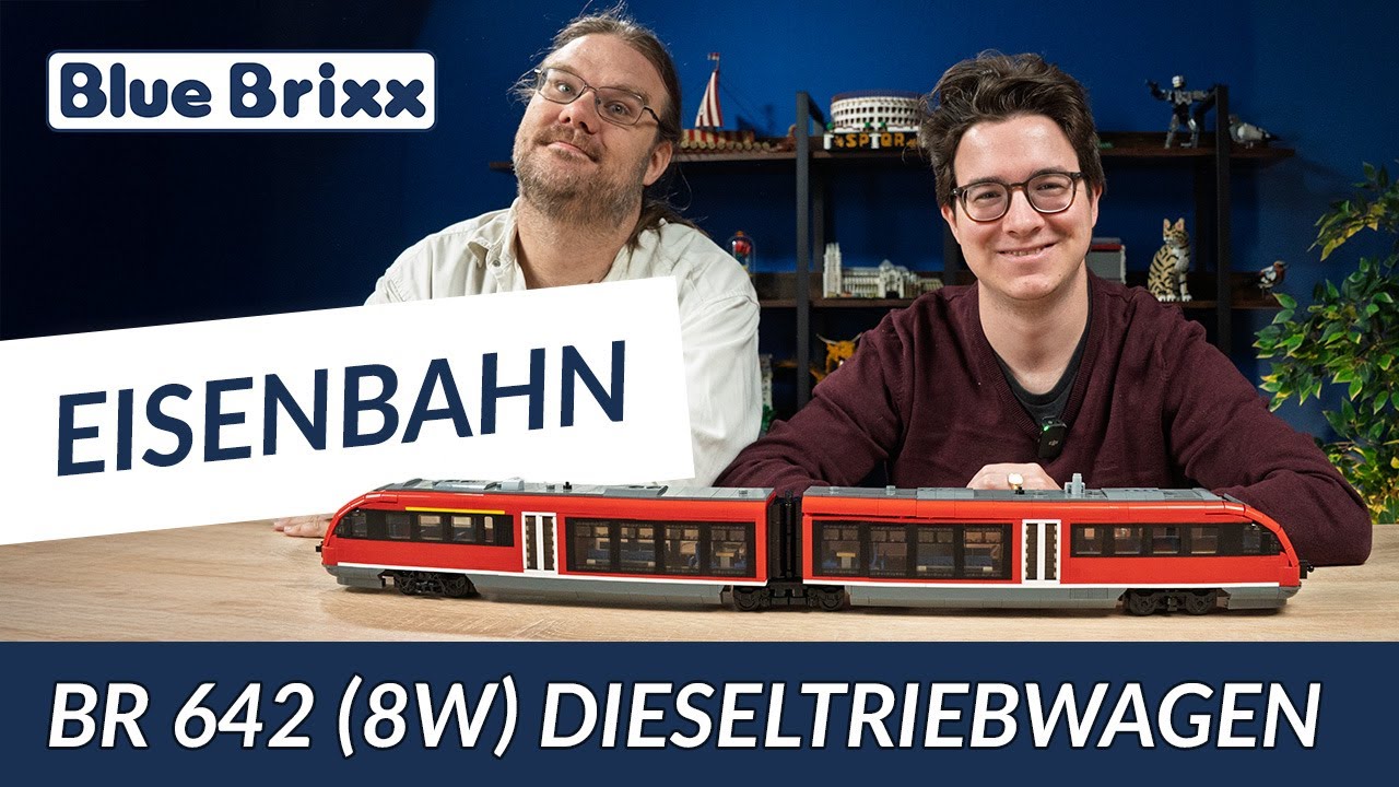 Motorisierbar, realistisch, genial – BR 642 (8w) BlueBrixx Set im Detail!