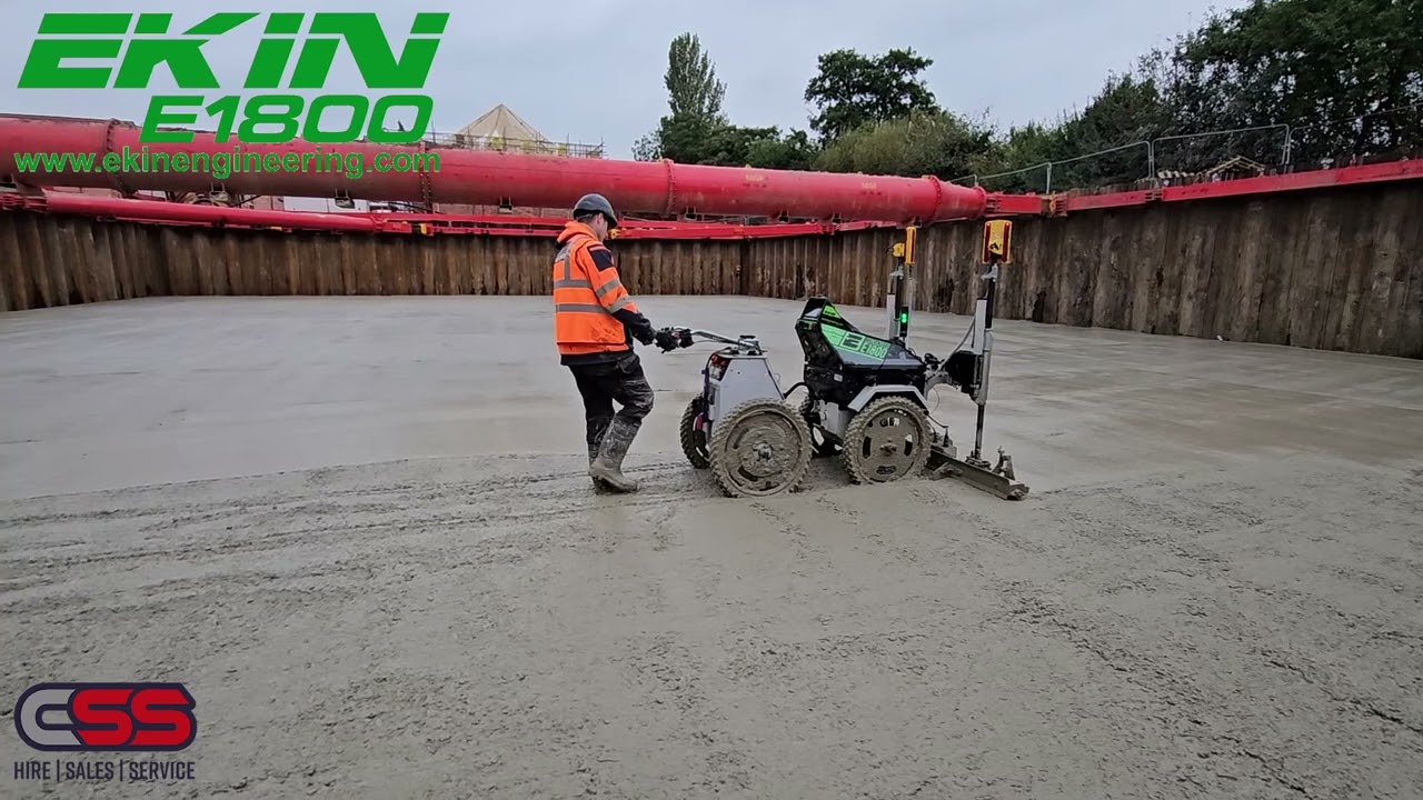 Ekin Engineering Conscreed E1800 – Below Ground Precision Blinding