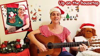 Up on the housetop | Christmas songs for kids to sing along
