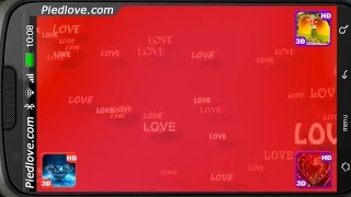 Whirlpool of Love Plunge 3D Personalization for Android [PiedLove] screenshot 1