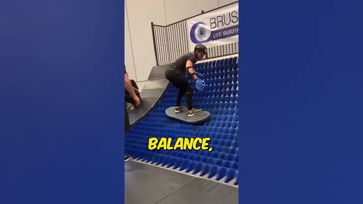 Indoor Surfing Simulator! 🌊