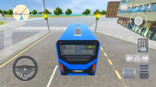 City Bus Simulator 2 - Gameplay Walkthrough Part 4 (ios Android) screenshot 3