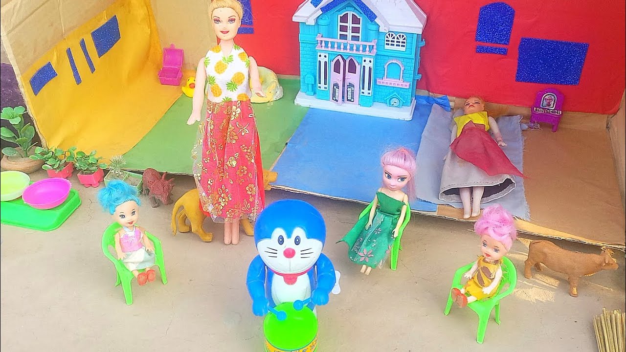 Barbie doll cartoons Barbie village wala cartoons Dolls wala Toys