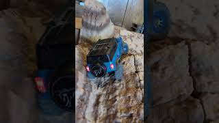 trx4m on the new indoor crawler course from TRC Garage