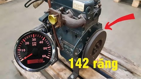 Cài Đặt Số Răng Trên Bánh Trớn Cho Đồng Hồ Báo Tua - Minh Nghia