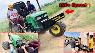 John Deere Speed 120+ 😳🔥 | New Bumper 855 Lai