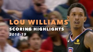 Lou Williams Scoring Highlights | 2018-19