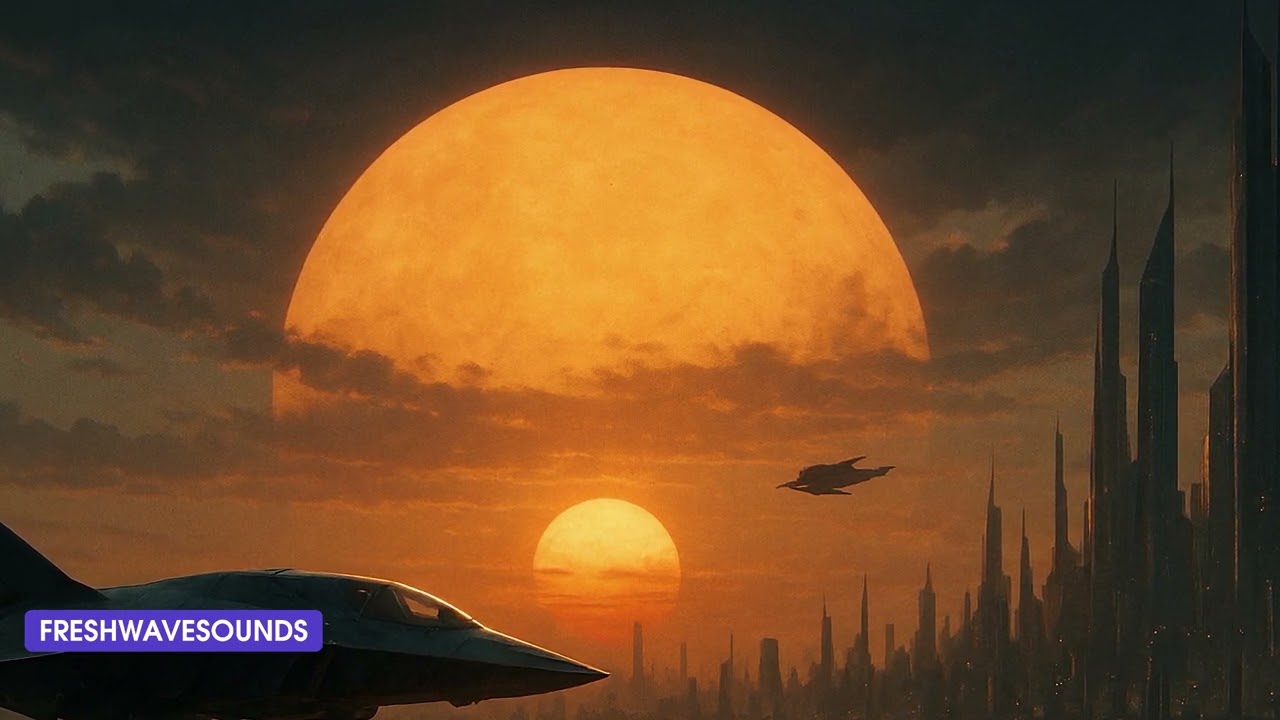 Freshwavesounds - Neon Horizons (Synthwave track)