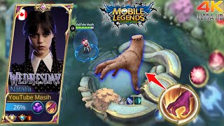 🧿4K & Pro Editing | Wednesday In Mobile legends | Retribution Inspired by Wednesday | MLBB screenshot 4