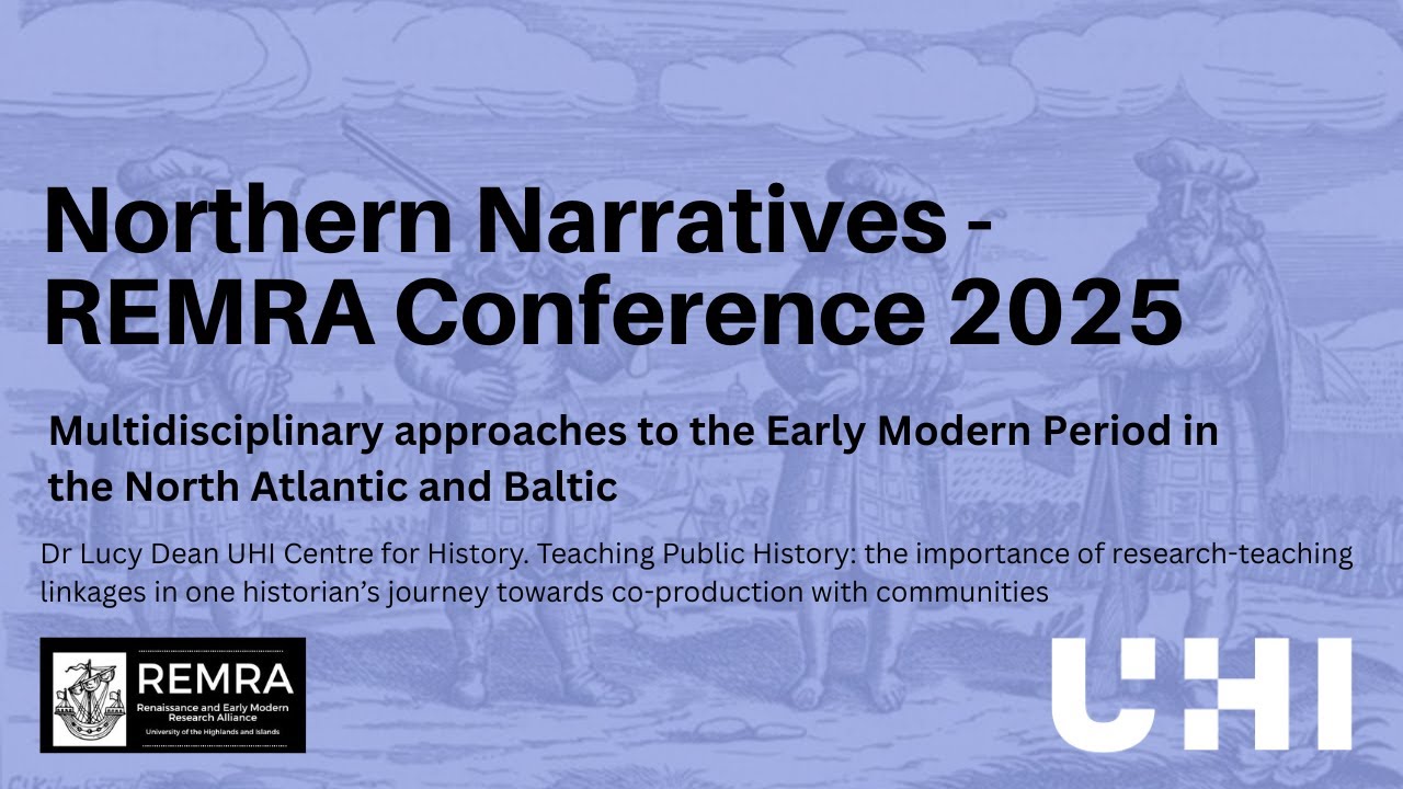 Northern Narratives Day 2. Dr Lucy Dean