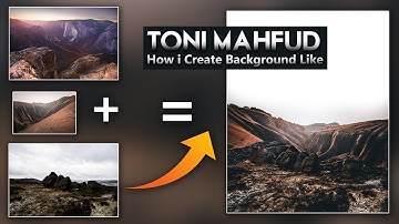 How i Create Background Like Toni Mahfud in Photoshop | How to Download Backgrounds Like Toni Mahfud