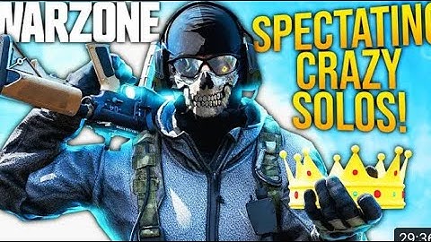 SPECTATING WARZONE SOLOS BUT THE PLAYERS ARE GOOD