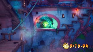 Crash Bandicoot 4: Draggin On Developer Time Trial Relic 1:34.46
