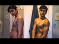 1 year body transformation  teen skinny fat to fit 1516 years old