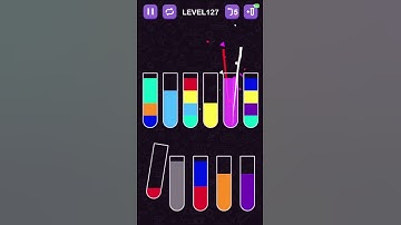 Water sort puzzle   Level 127