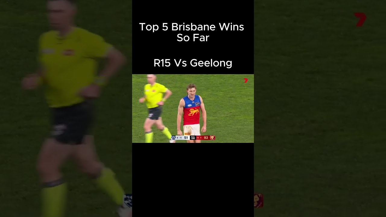 Top 5 wins by the lions this season 