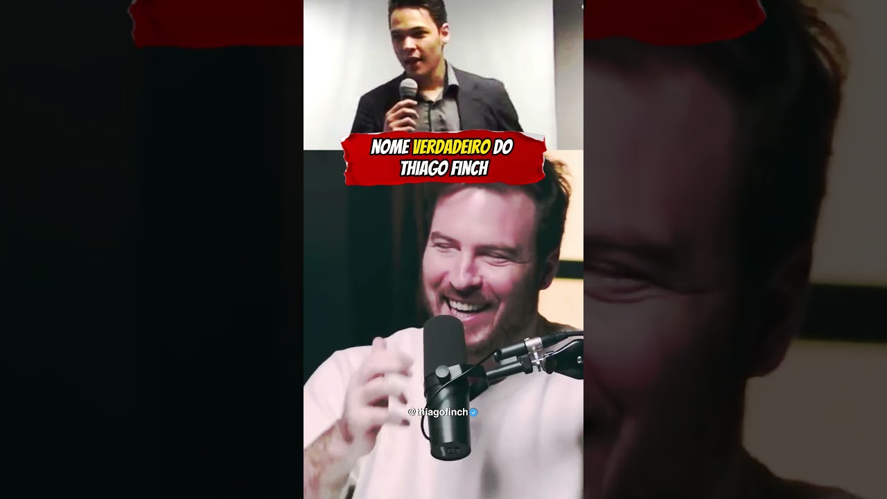 Nome verdadeiro do Thiago Finch 