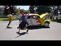 Chinese fire drill by clowns