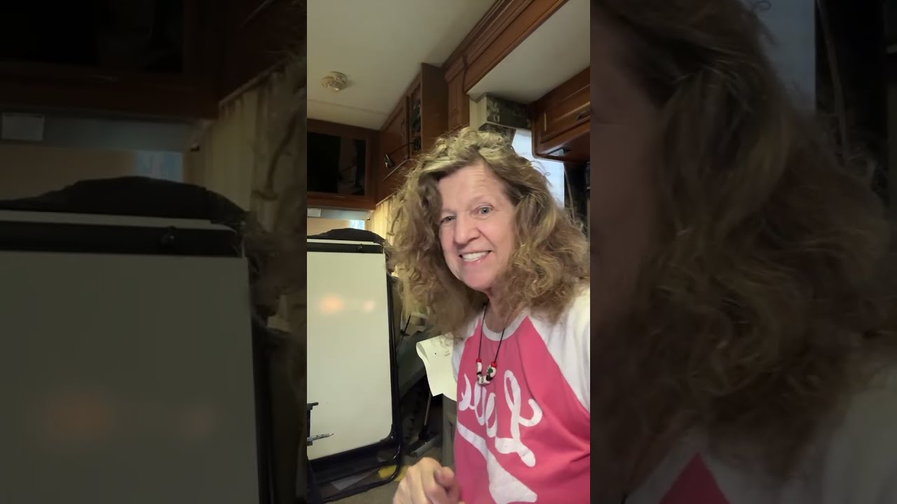 Meg n Mommy is live! ASMR hanging out in a camper doing pastel art