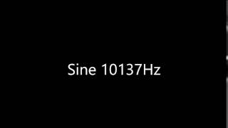 Sine 10137Hz Audio Only