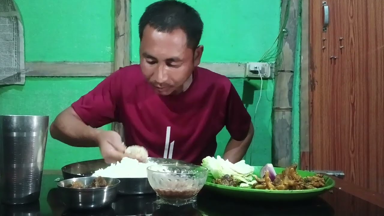 Ngashid su mathel ama puduna lkchare Kaonayen thongba amd yongchk eronba# manipuri chick Curry