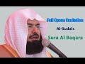 Full quran recitation by sheikh sudais   sura al baqara