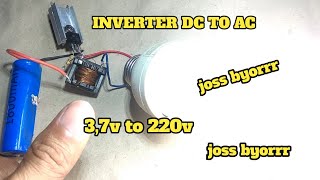 Inverter mini DC to AC/JT. By elektronik pemula