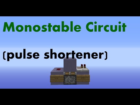 Monostable Circuit [ Pulse Shortener ]