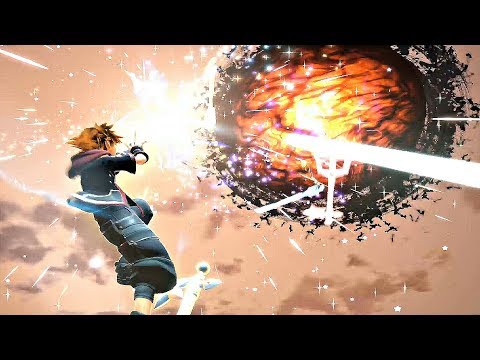 Kingdom Hearts 3 - Sora Uses Union X Power VS Darkness