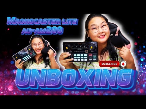 MAONOCASTER LITE AU-AM200 UNBOXING | STARTER BUNDLE