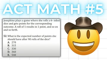 Can you solve this ACT Math Problem? (#5)