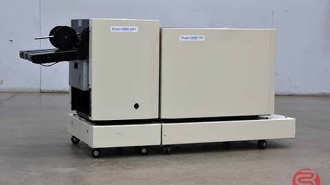 Duplo DBM 120 Sheet Feeder/Booklet Maker