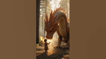 The Dragon Who Regretted (Part 2) #shorts #ai #video #dragon #animals  #cartoon #animalcharacters