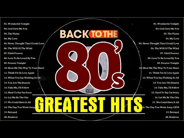 Golden Oldies Greatest Hits Of 1980s - 80s Songs Playlist - Best Oldies Songs Of All Time class=