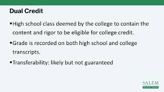 03 Dual Credit