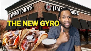 Jimmy John's NEW GYRO WRAP!!! 9/10 😍