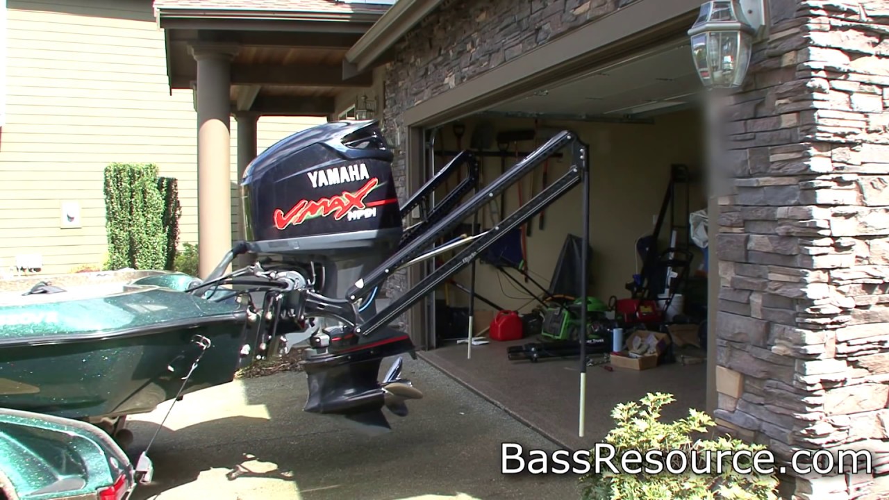 How To Park Your Boat In The Garage With Power-Poles On