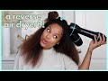 NEW wash day products + doing a blowout with the revair reverse air dryer!