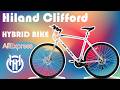 City hybrid bike cinese Hiland Clifford 700c 28" bici ideale per commuting recensione di AliExpress