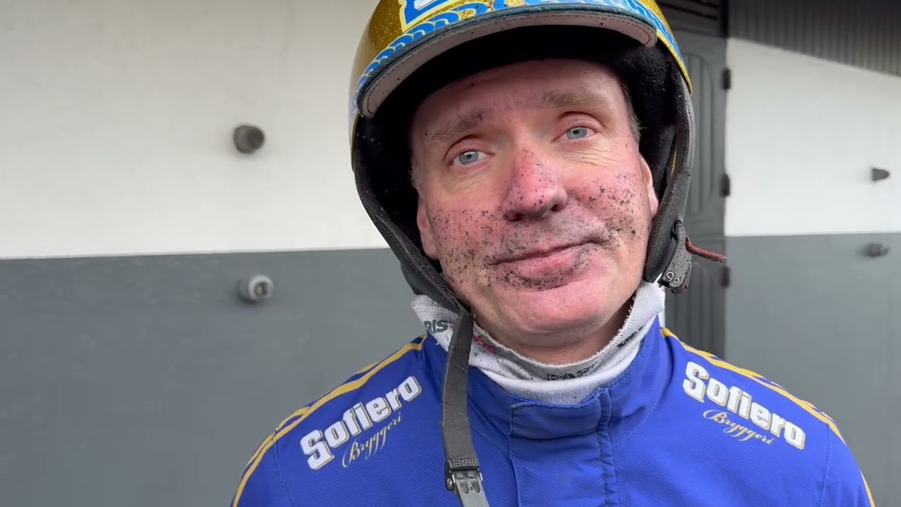 Björn Goop efter Prix de Belgique.